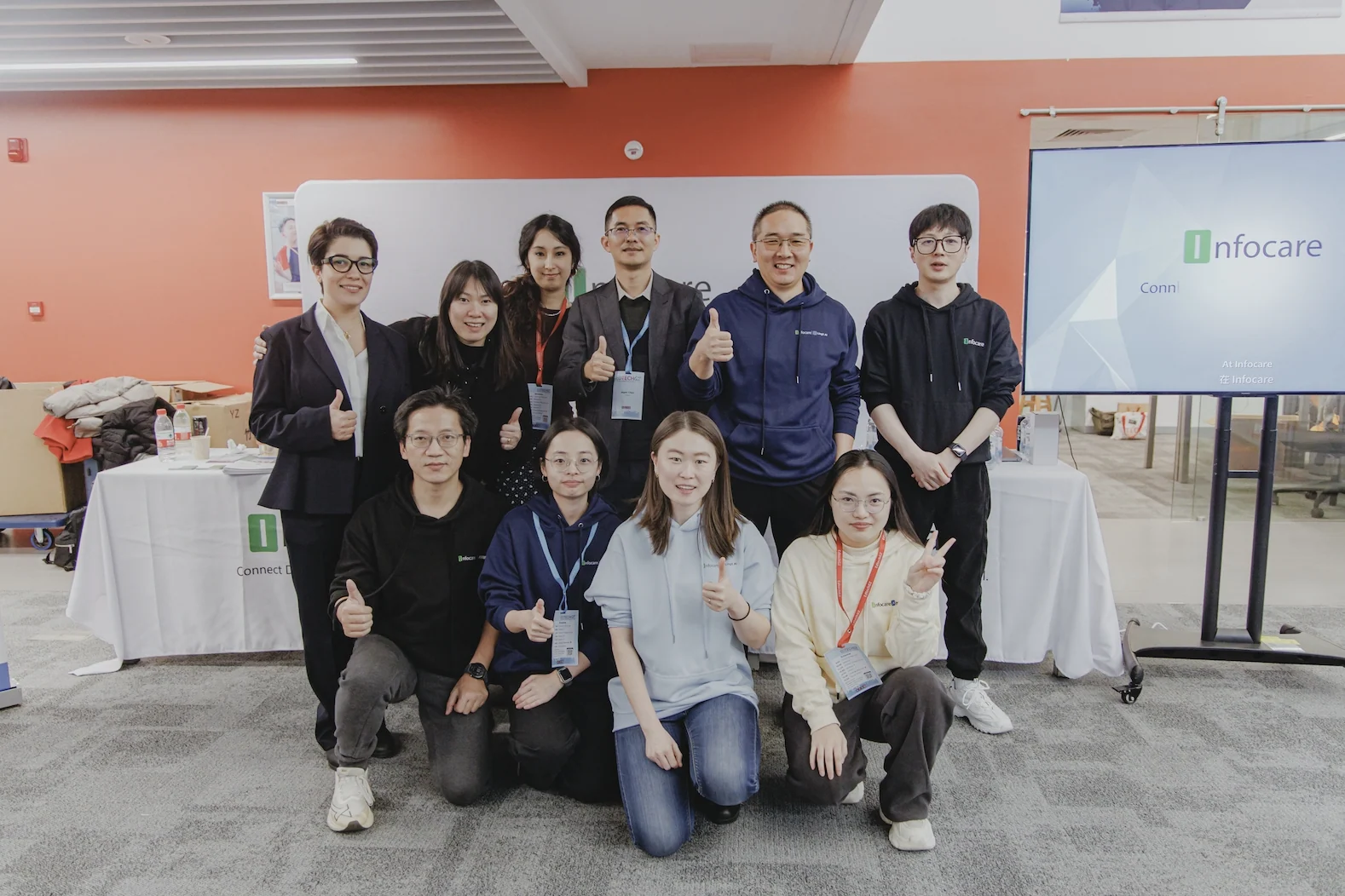 Infocare team with international school technology partners