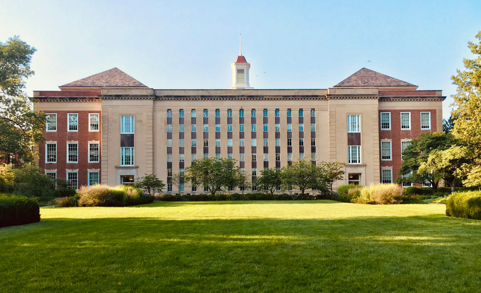 International school campus where technology supports daily operations